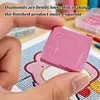 Scented Diamond Painting Glues Clay Wax 3.4x4cm Colorful Diamond Art Wax Long-Lasting for Adults Beginners Diamonds Dot Drill Tools (Strawberry Flavor)