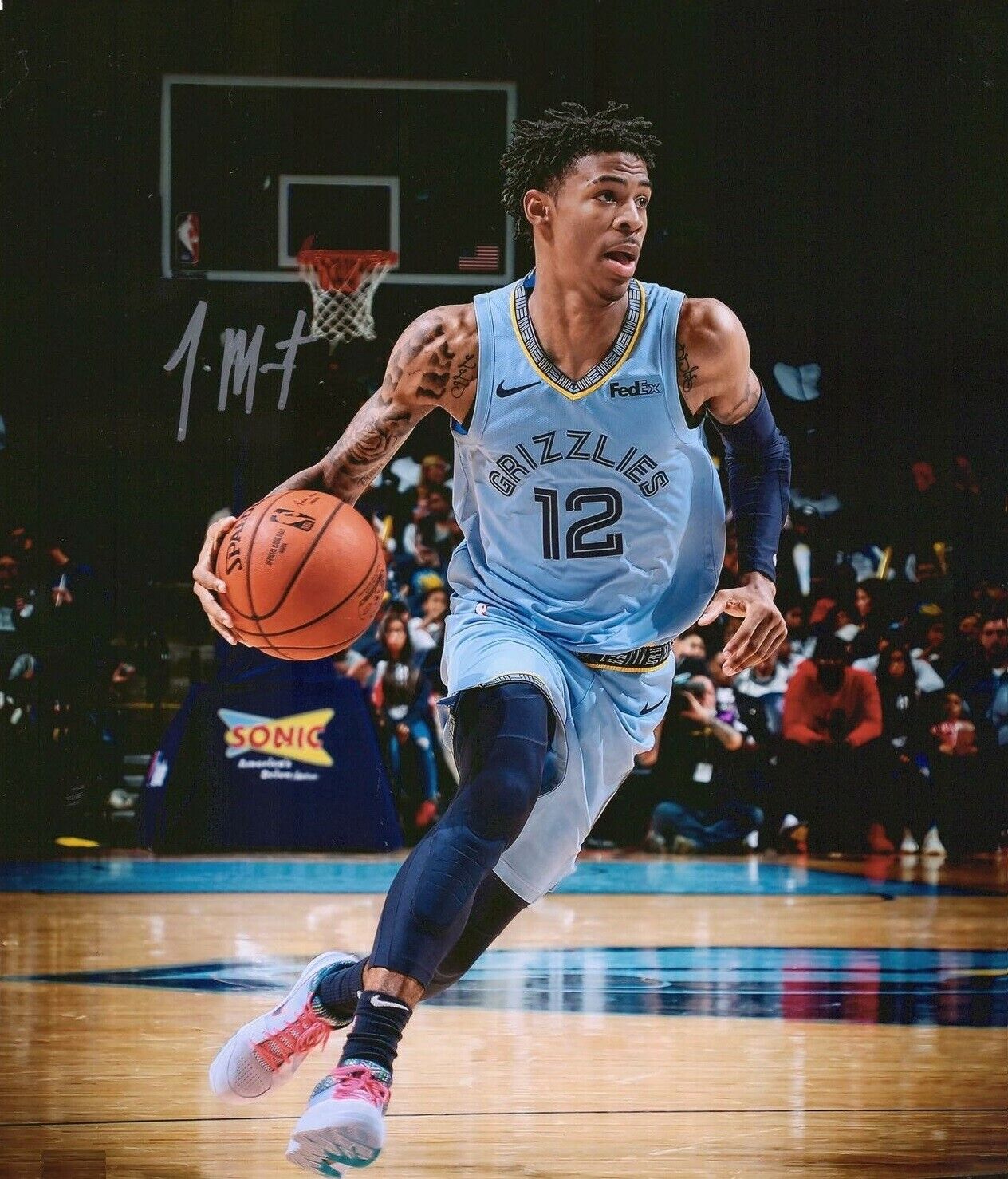 Ja Morant Autographed Signed 8x10 Photo Poster painting ( Grizzlies ) REPRINT