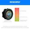 LED Digital Color Display Voltmeter Volt Panel Meter for 12V Car Motorcycle