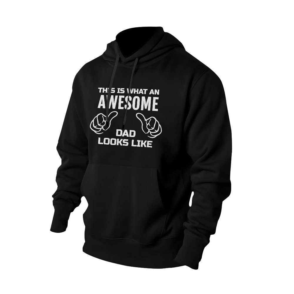 This is what an awesome dad looks like hoodies