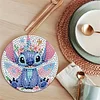 8pcs Cartoon DIY Diamond Painting Holz Untersetzer Kits mit Halter (Stich)