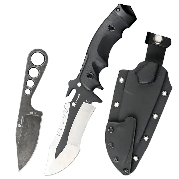 DC53 Steel Trident Set with G10 Handle(4.8'')