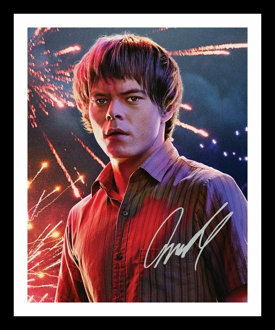 Charlie Heaton - Stranger Things Autograph Signed & Framed Photo Poster painting