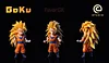 Super Saiyan 3 Son Goku - Dragon Ball Statue - C-Studios [In Stock]