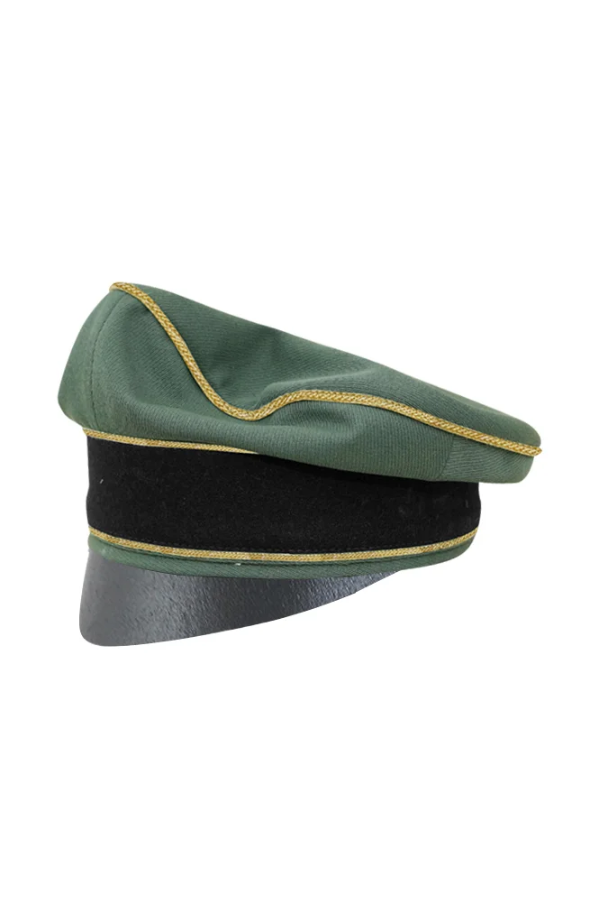   Waffen Elite Gabardine Crusher Cap Small Visor German-Uniform