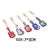 >SALE<5pcs DIY Violin Full Drill Special Shaped Diamond Painting Keychains Gifts