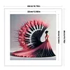 Piano Girl - 11CT Stamped Cross Stitch - 40*40cm