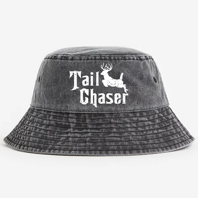 Tail Chaser Funny Hunting Bucket Hat