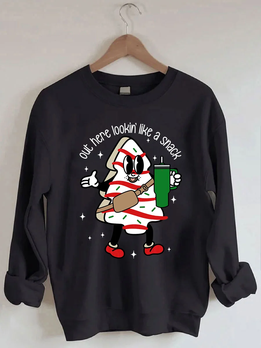 Boojee Christmas Tree Cake Sweatshirt
