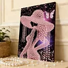 DIY Pearl Painting Elegant Lady for Home Wall Decor(30x40cm)