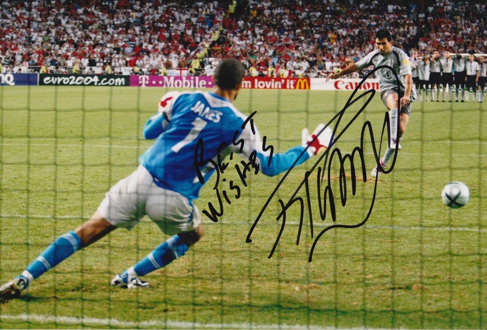 Ricardo Hand Signed 12x8 Photo Poster painting - Portugal Football Autograph 3.