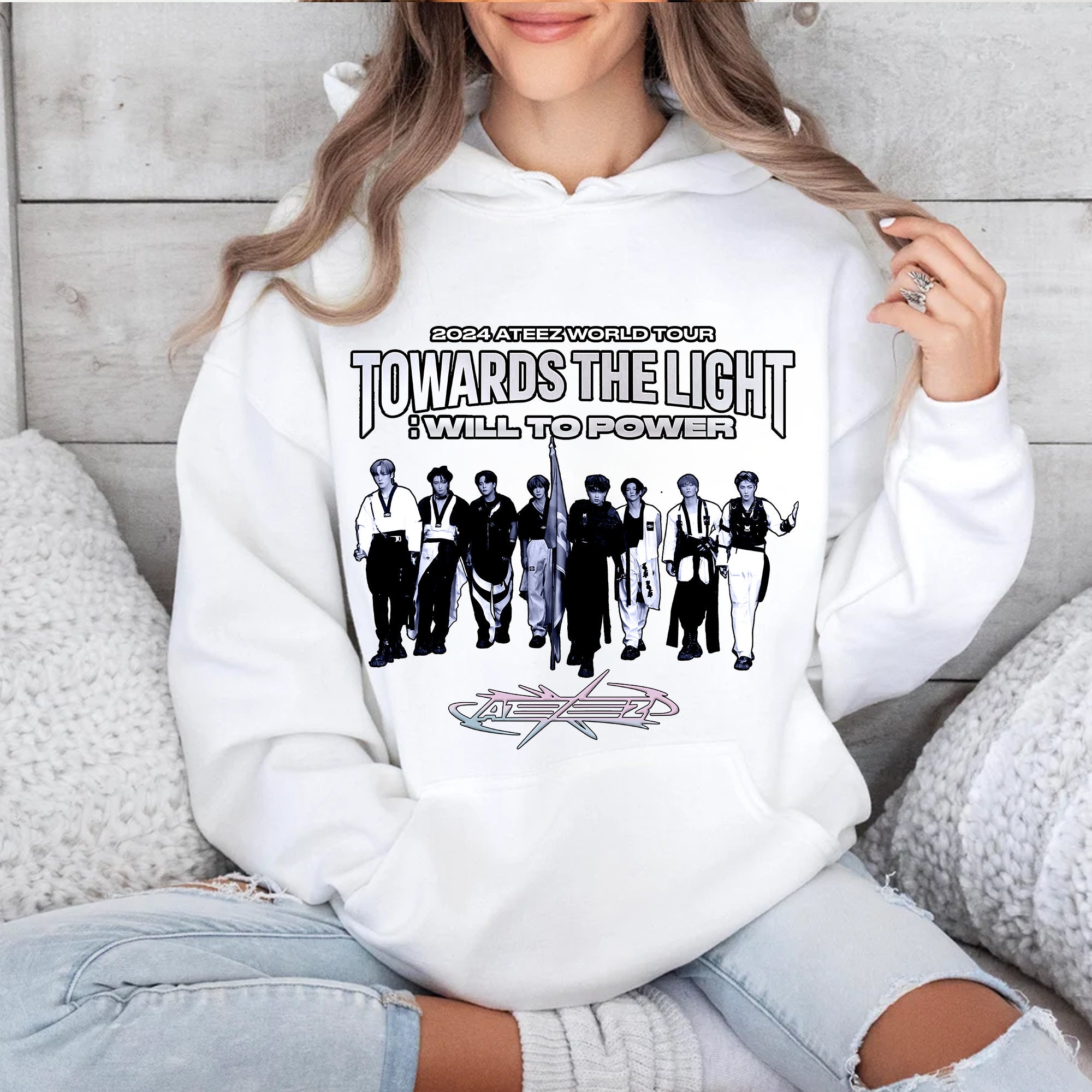ATEEZ World Tour Towards the Light: Will to Power Concept Hoodie