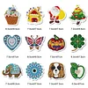 DiY diamond painting hanging ribbon magnet sticker-welcome