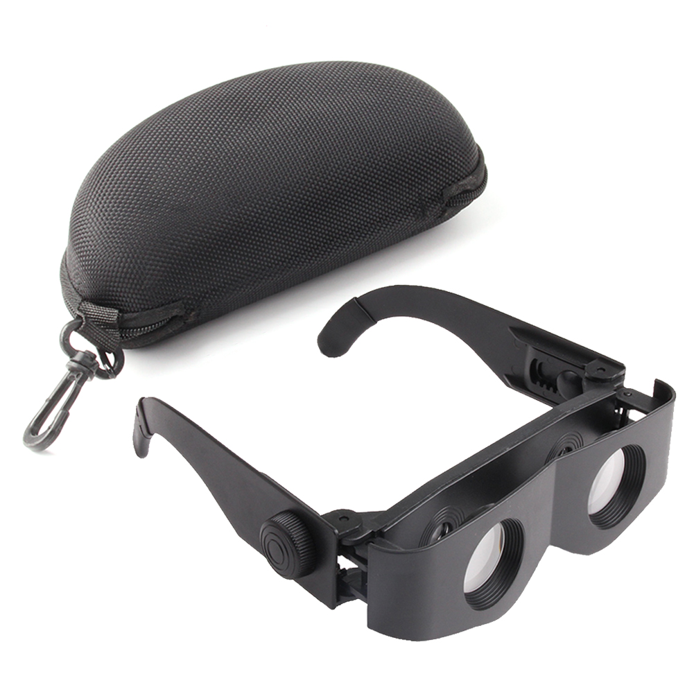 

HD Magnifier Binoculars Eyewear ABS Frame Outdoor Fishing Telescope Glasses, 501 Original