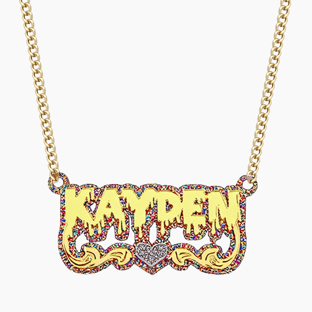 Colored Acrylic Nameplate