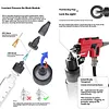 PT-AB Wash-Free Airbrush Painting Tools Quick Paint Change Hobby DIY Craft Tools
