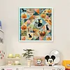 Patchwork Pumpkin Witch-11CT Stamped Cross Stitch 45*45cm/17.72*17.72in