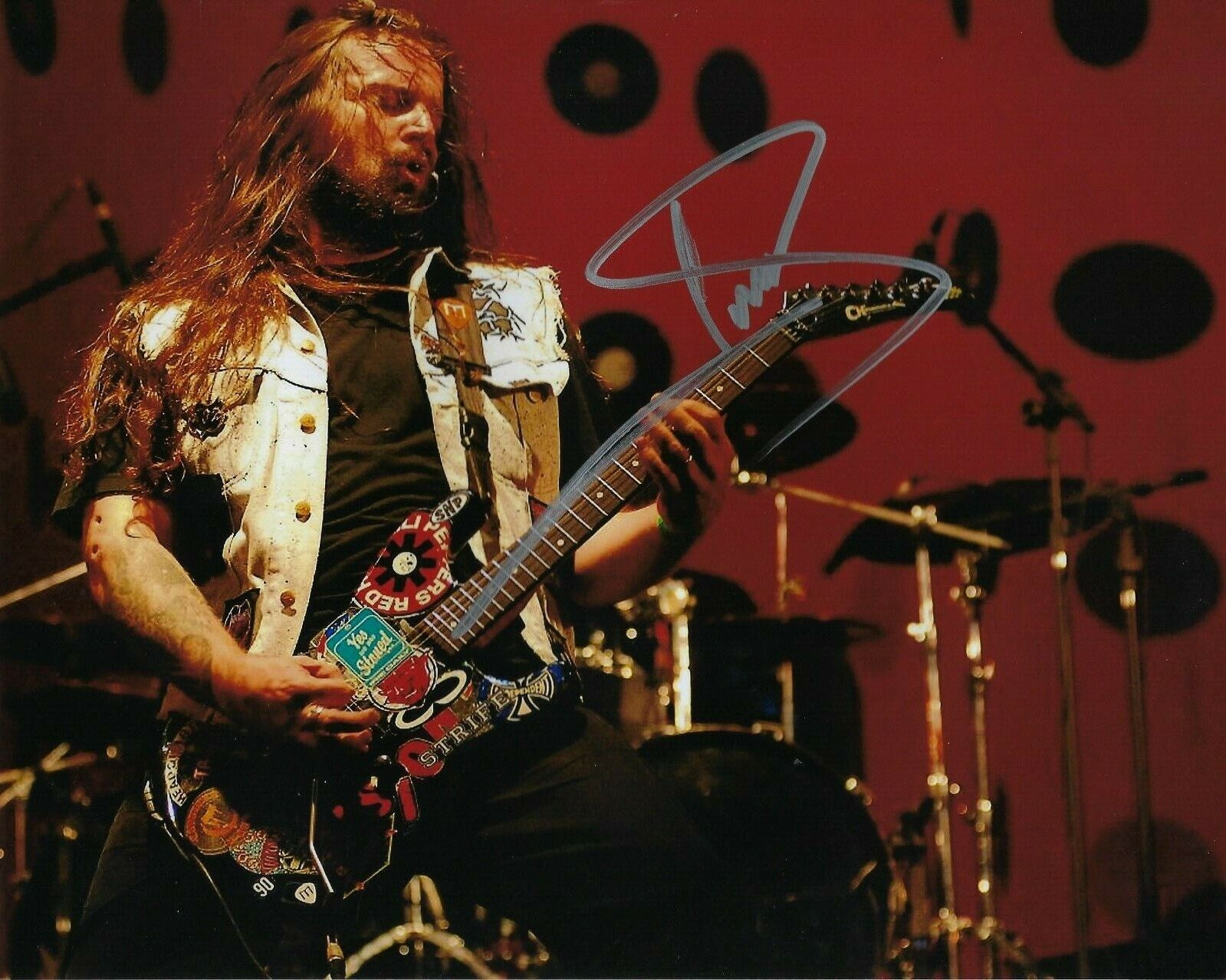 GFA Sepultura Guitarist * ANDREAS KISSER * Signed Autographed 8x10 Photo Poster painting COA