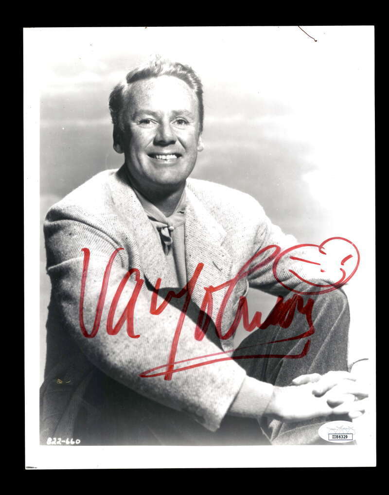 Van Johnson JSA Coa Signed 8x10 Photo Poster painting Certified Autograph