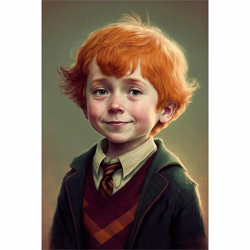Harry Potter Diamond Painting - Full Round Drill - Magic Boy