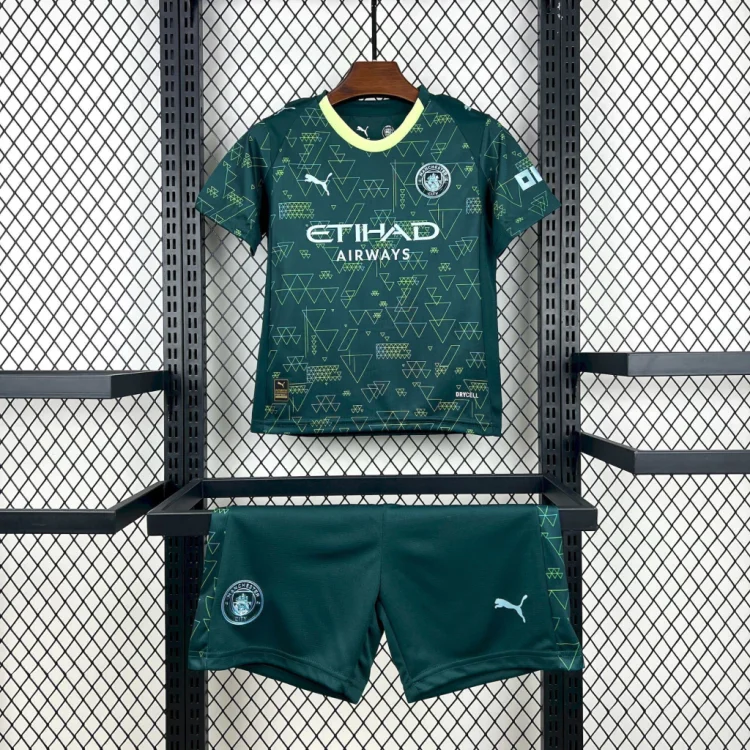 Kids Manchester City 25/26 Fourth Kit