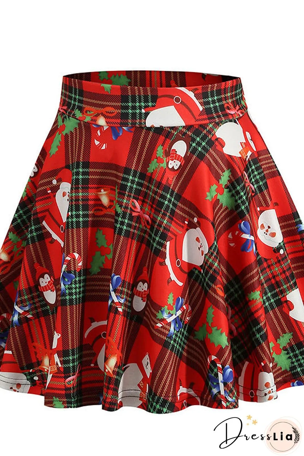 Chic Short Mini Print Skirt