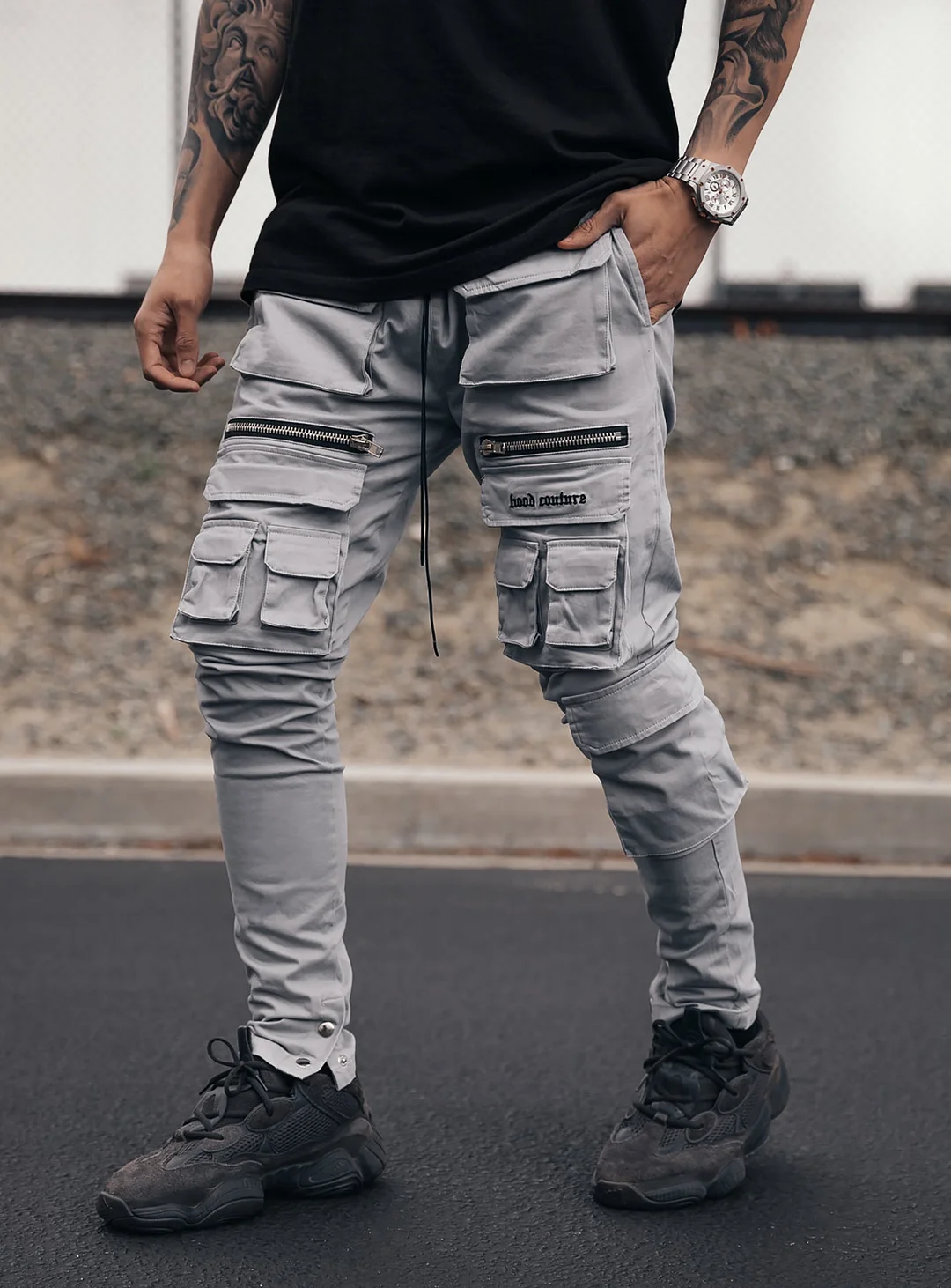 Utility Cargo Pants V3 in Grey