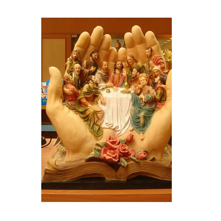 Religion - Round Drill Diamond Painting - 30x40cm(Canvas)