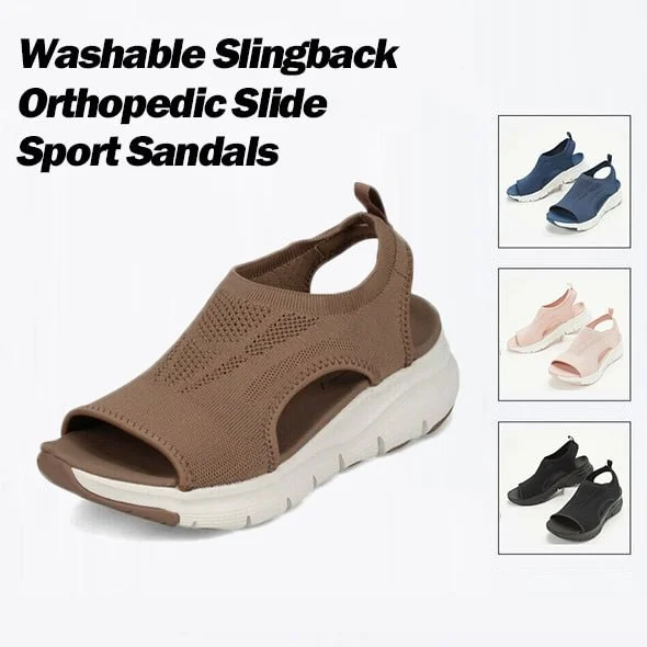 2023 Soft Bottom Slingback Orthopedic Slide Sport Sandals