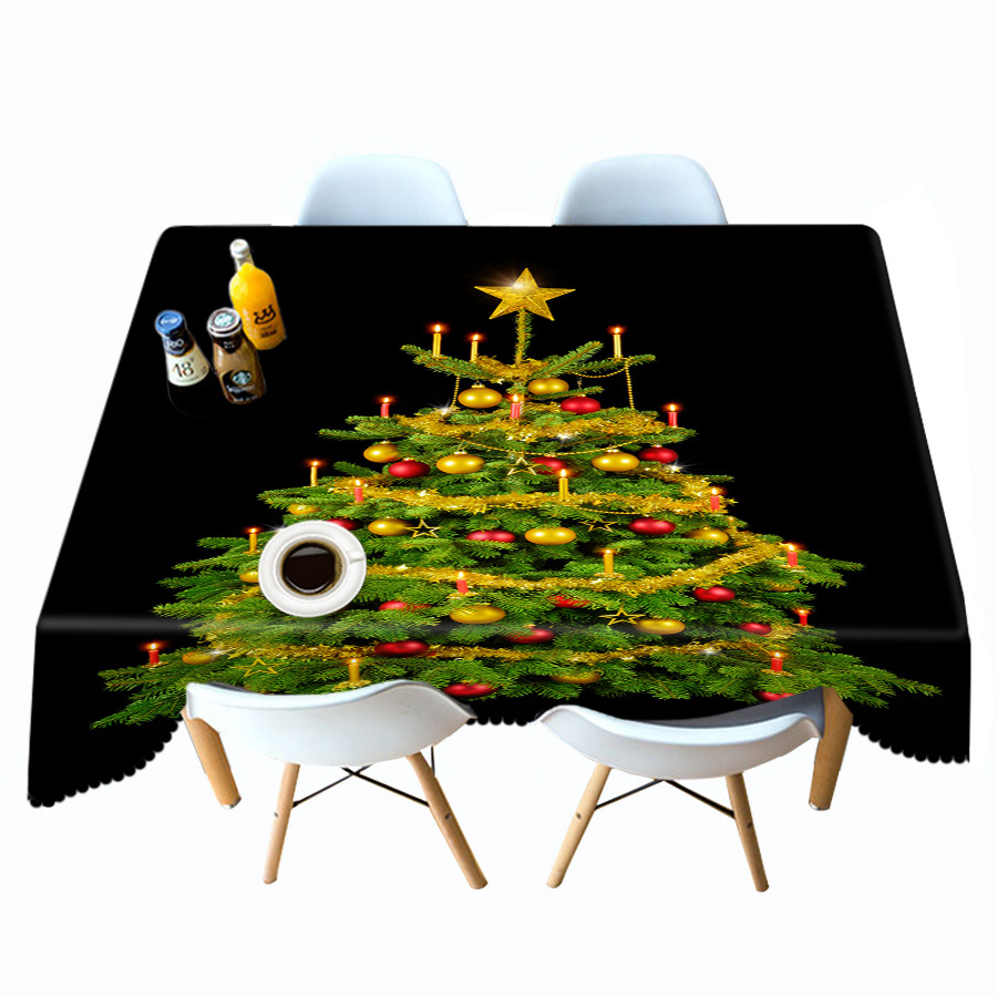 

Christmas - 3D Tablecloth, 140*180cm, 501 Original