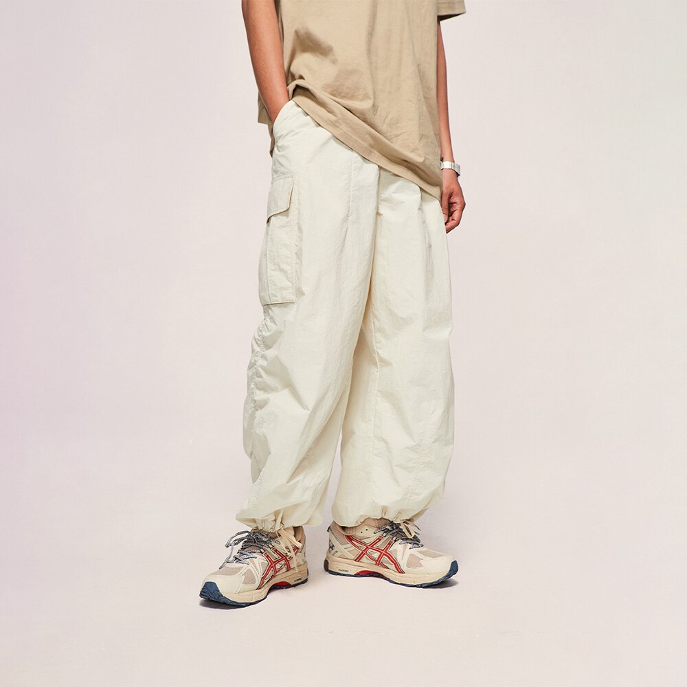 Gamesnears college outfits Baggy Cargo Pants Men Parachute Oversize Cargo Wide Leg Trousers Male Summer Loose Casual Streetwear Hip Hop Pocket