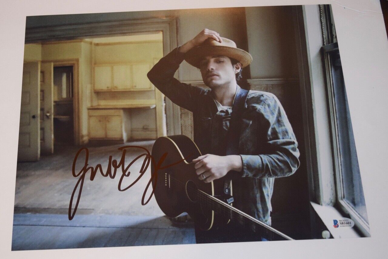 Jakob Dylan Signed Autographed 11x14 Photo Poster painting The Wallflowers Beckett BAS COA