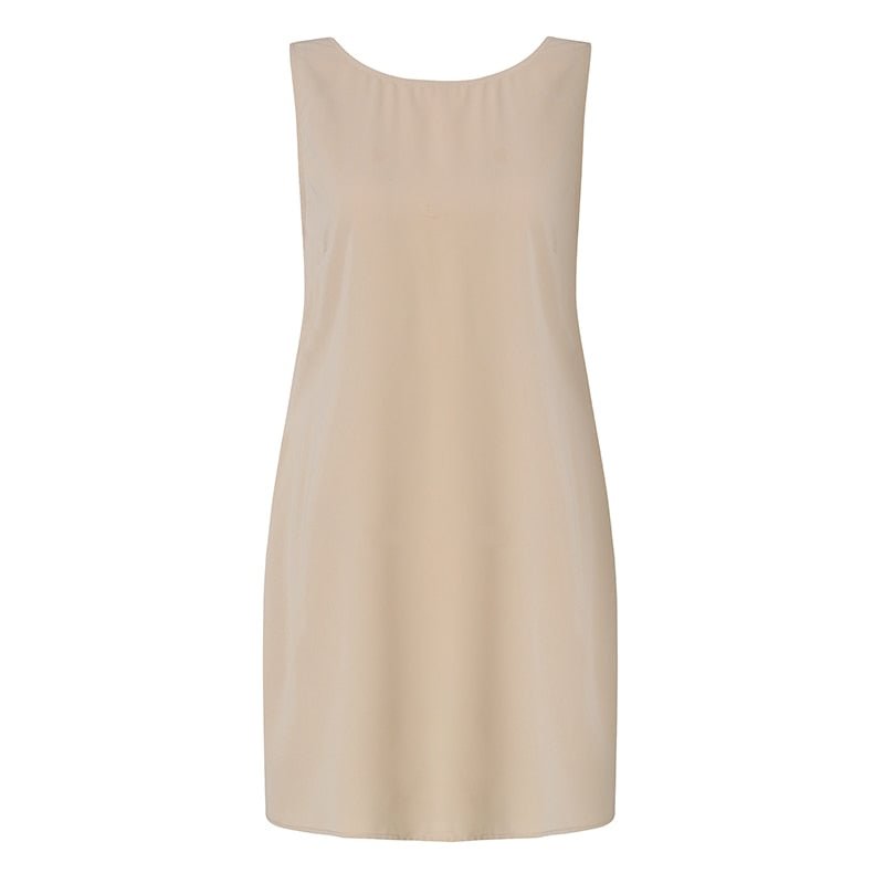 ZANZEA 2022 Summer Sleeveless Club Party Vestidos Sexy Women Backless Mini Dress Fashion Solid Short Sundress Casual Dresses