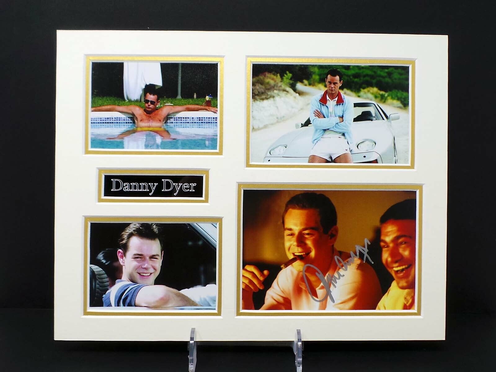 Danny DYER Signed Mounted Frankie The Business Photo Poster painting Display 2 AFTAL RD COA