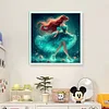 (Stamped/Counted) Ariel Silhouette-11CT Cross Stitch 40*40cm