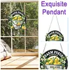 4Pcs Diamond Painting Farm Window Pendants Suncatcher Hanging Kits for Home Porch Farmhouse