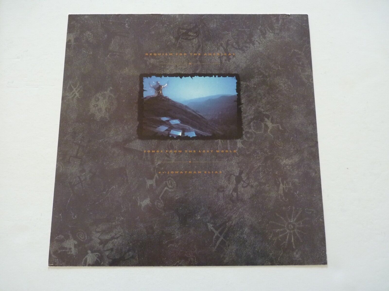 Jonathan Elias Requiem For the Americas Promo LP Record Photo Poster painting Flat 12x12 Poster