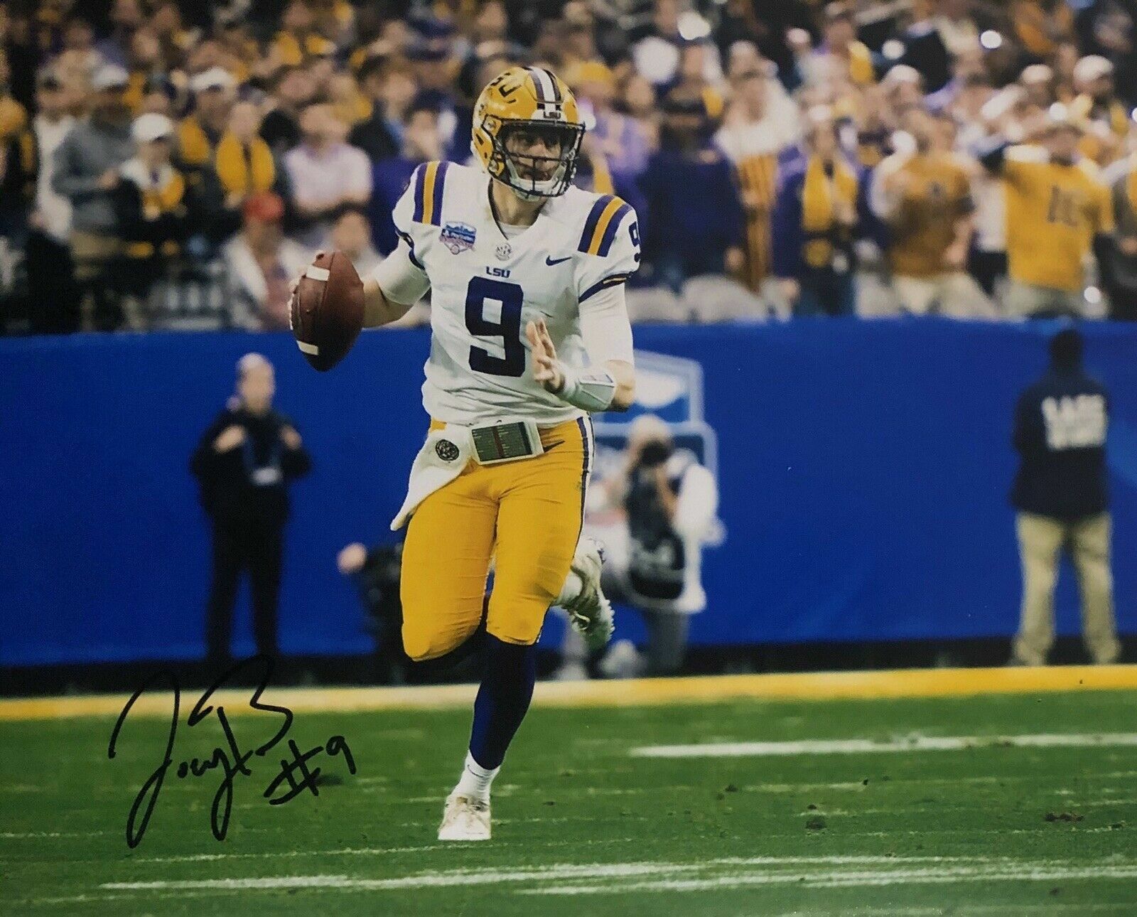 Joe Burrow 8x10 Autographed Signed Photo Poster painting ( LSU Tigers ) REPRINT ,