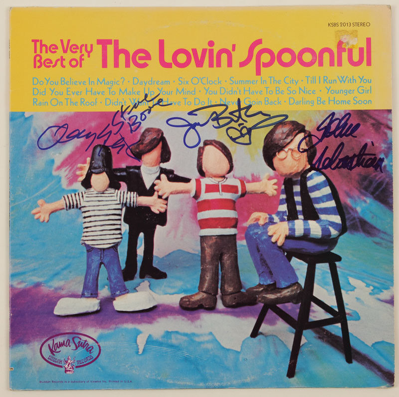 LOVIN' SPOONFUL Signed Advertisement / Photo Poster paintinggraph - Pop Group - preprint