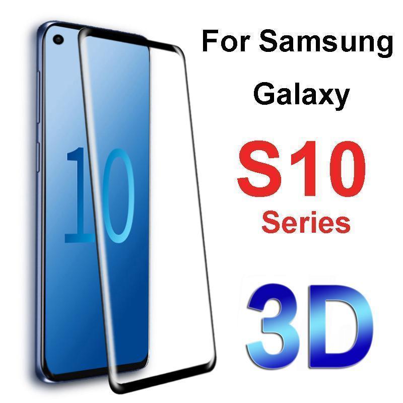 5D Curved Full Coverage Tempered Glass Screen Protector For Samsung S10 S10Plus S10E S9 S9Plus S8 S8Plus Note 8 S7Edge
