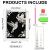Flower Bird -Special Shaped Diamond Painting