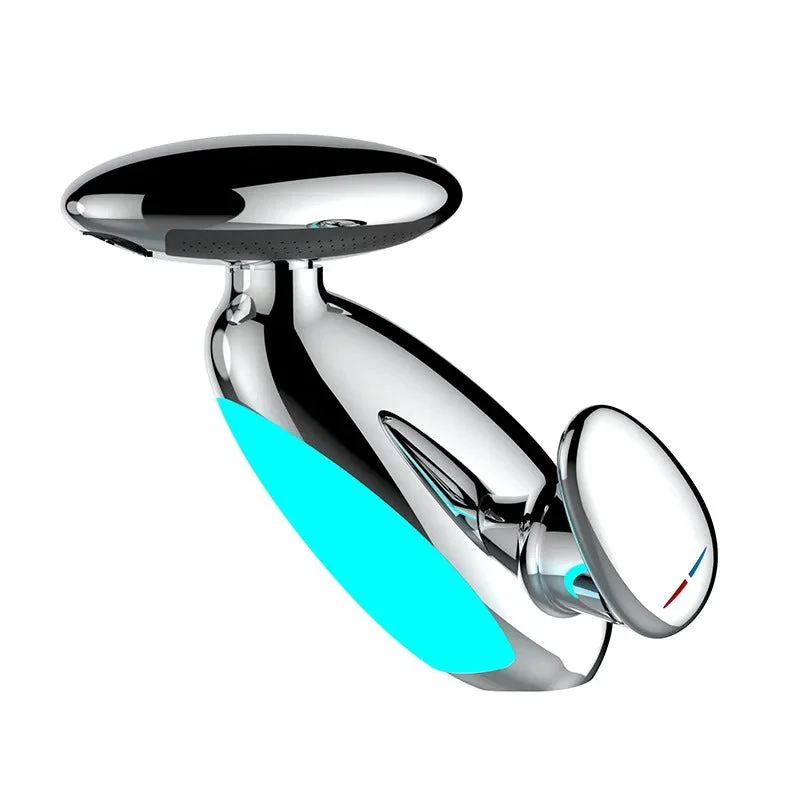 Smart LED Bathroom Faucet – 4 Water Modes, 360° Pull-Out Head