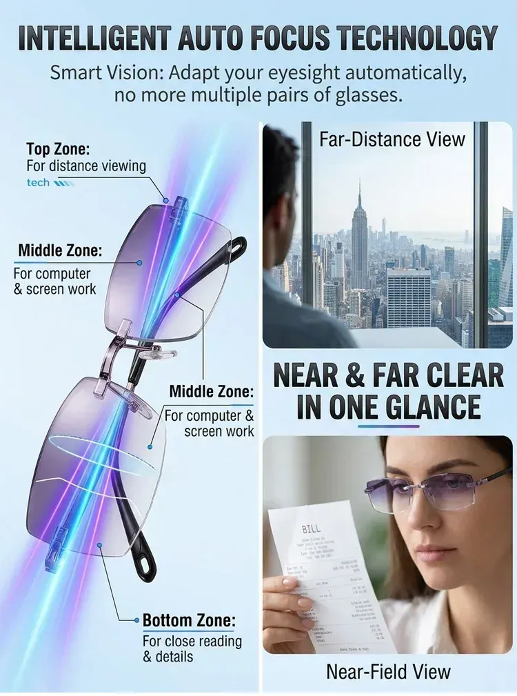 Smart Zoom Reading Glasses detail 5