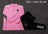 2025/2026 Inter Miami Half-Pull Training Suit Pink Football Shirt 1:1 Thai Quality