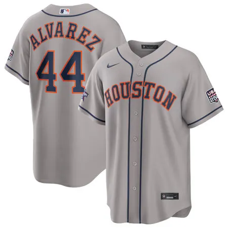 Youth Houston Astros #44 Yordan Alvarez Nike Gray 2026 All-Star Game Replica Jersey