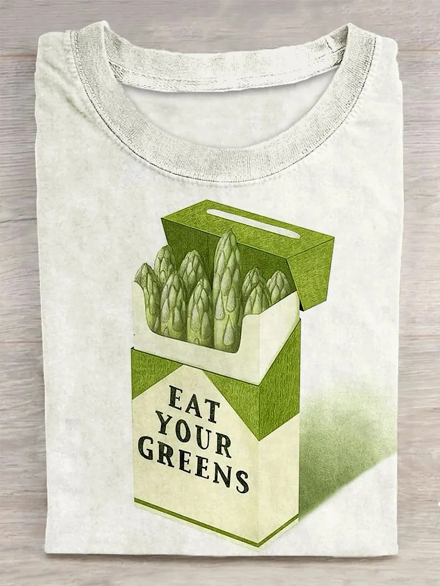 Eagerlys  Eat Your Greens T-shirt Eagerlys