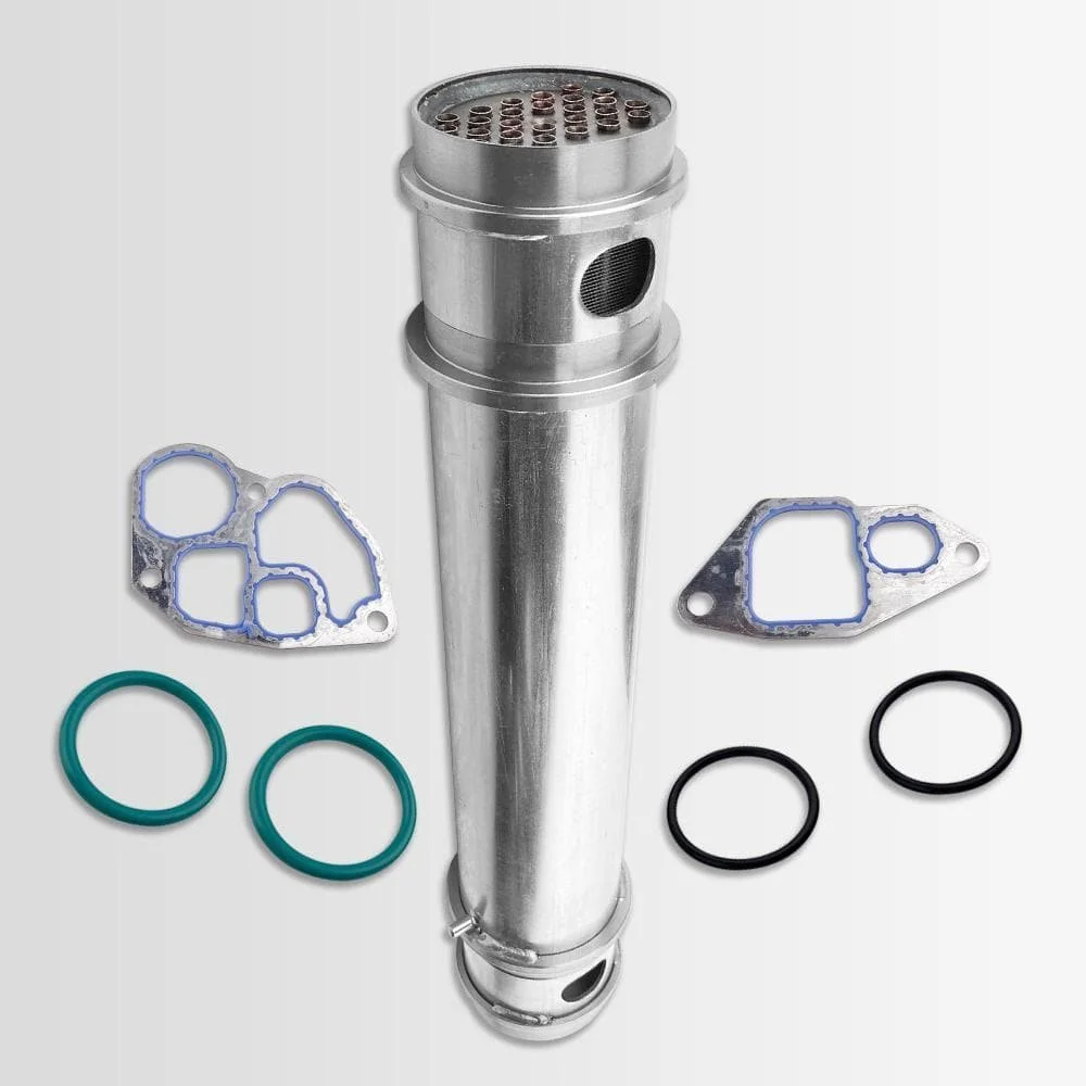 Garlaven Engine Oil Cooler Assembly Replaces 1C3Z-6A642-AA 904-225 Fit for 7.3L 1994-2003