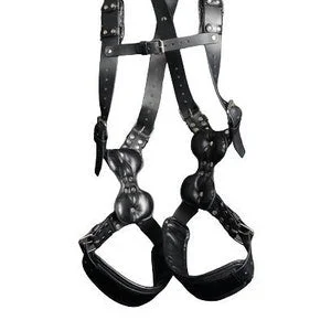 pornhint Pornhint Leather Suspension Harness | BDSM Suspension Harness | Bondage Suspension Gear | Leather Bondage Harness | Fetish Suspension Harness