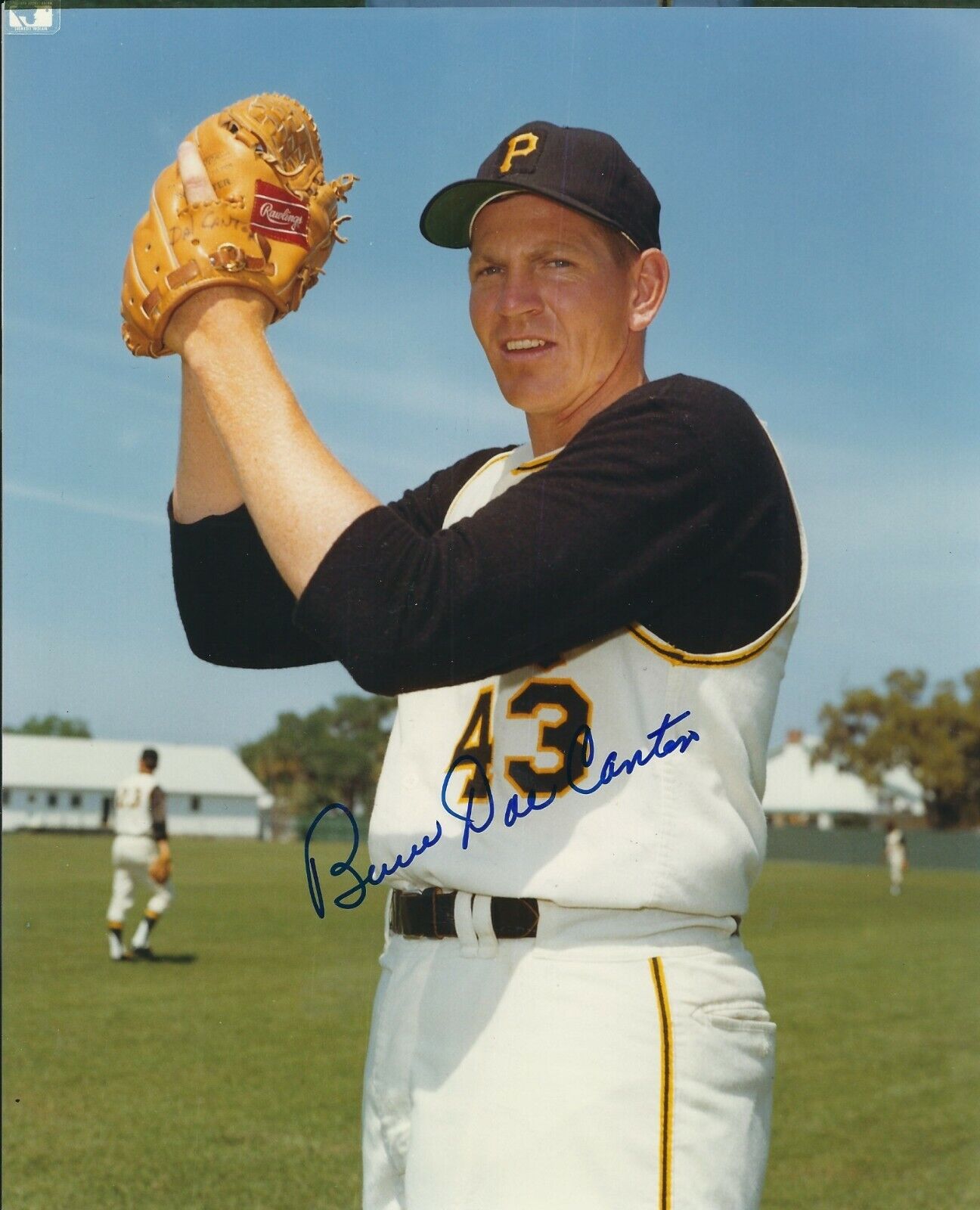 Signed 8x10 BRUCE DAL CANTON Pittsburgh Pirates Autographed Photo Poster painting - COA