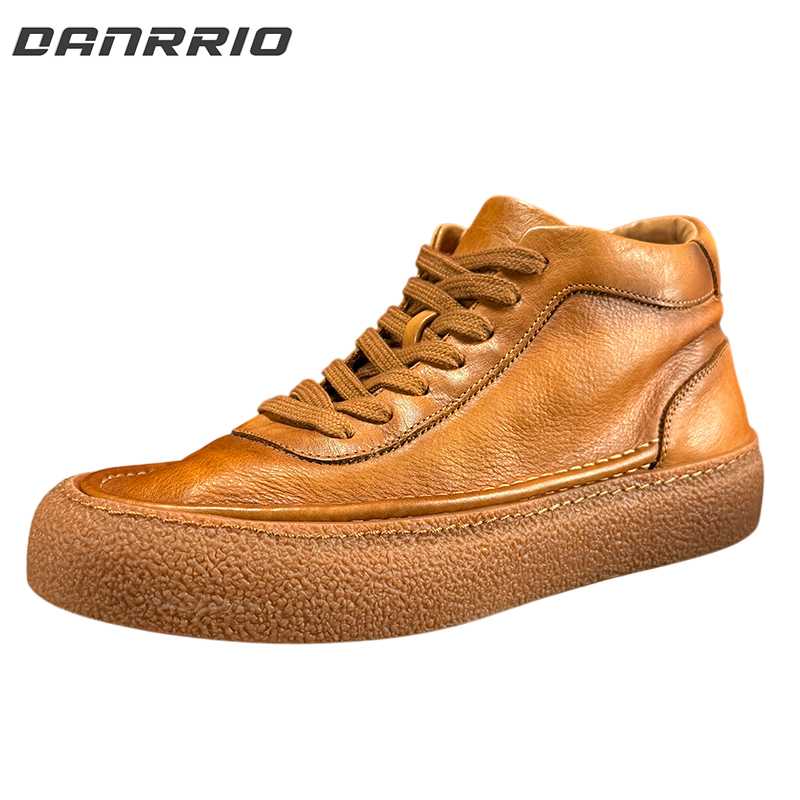 DANRRIO Handmade Retro Casual Cowhide Skate Shoes| Fashion Causal Shoes DANRRIO.COM DANRRIO